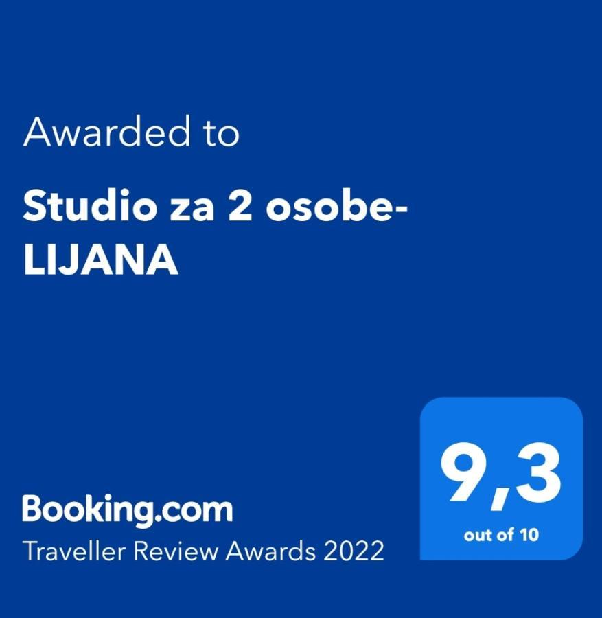 Studio Za 2 Osobe- Lijana 图彻皮 外观 照片